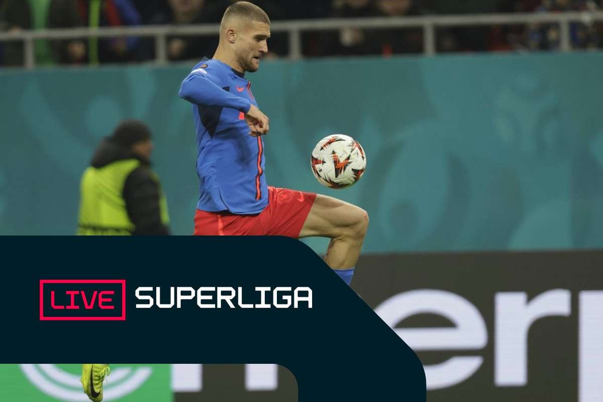 Blog live Superliga Spectacol in primul meci din 2025 FCSB Hermannstadt echipele de start