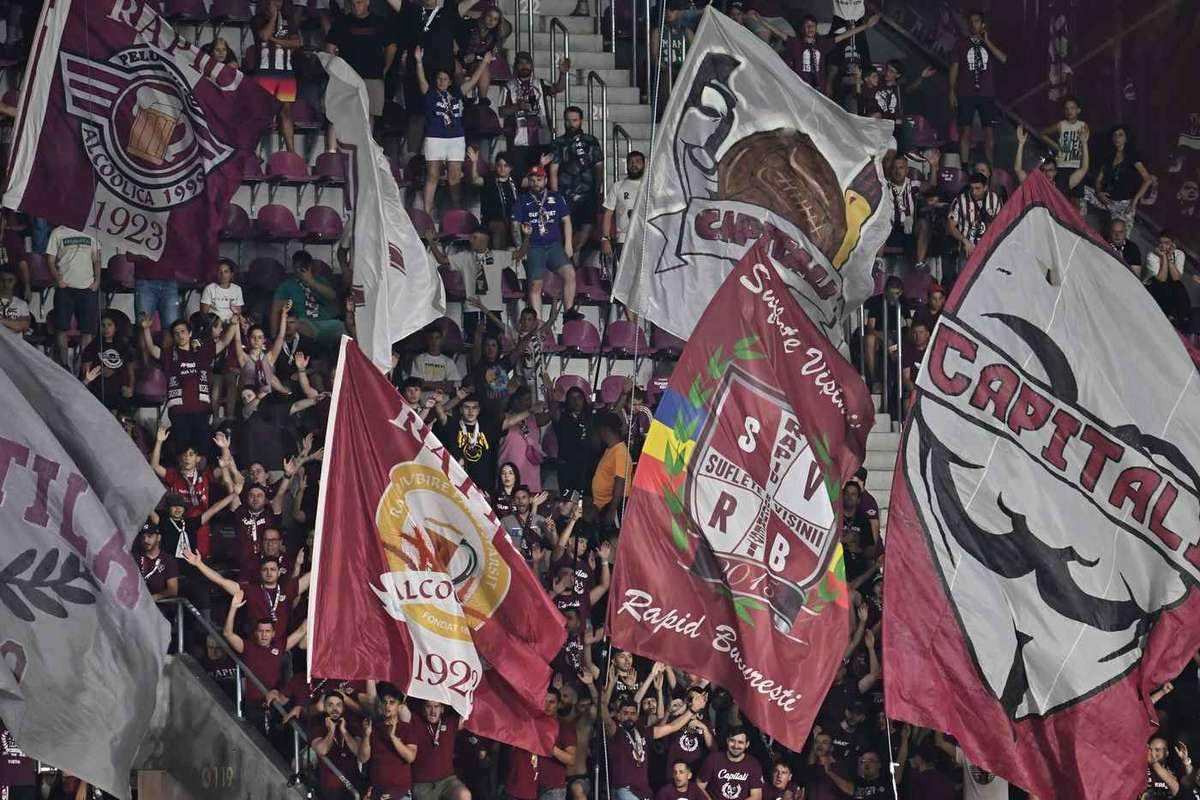 Dinamo si Rapid sanctionate pentru incidentele din tribune la derby