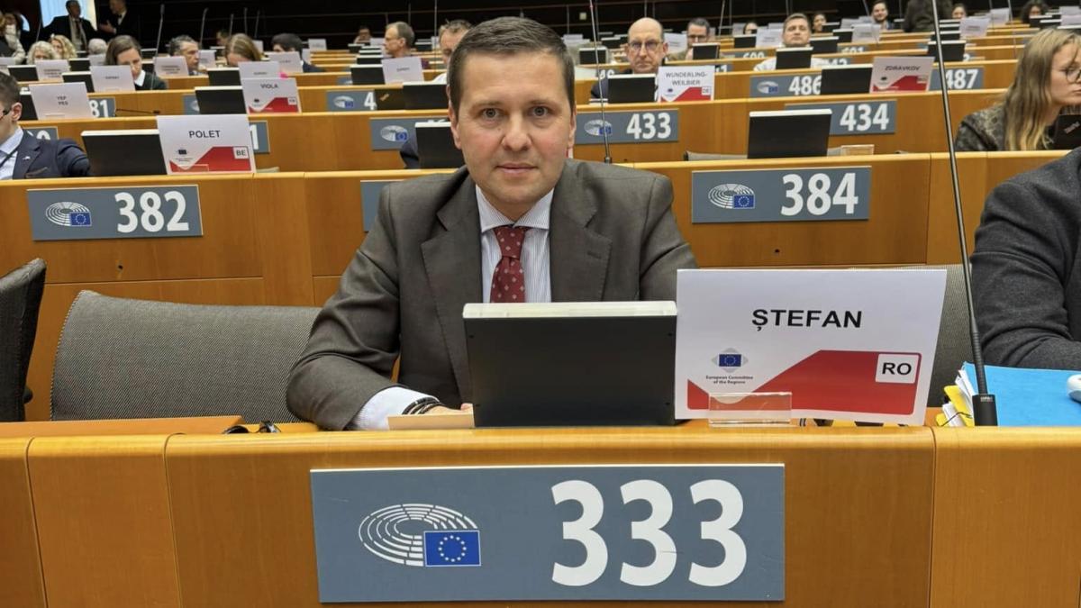 Corneliu Stefan reales membru in Comitetul European al Regiunilor