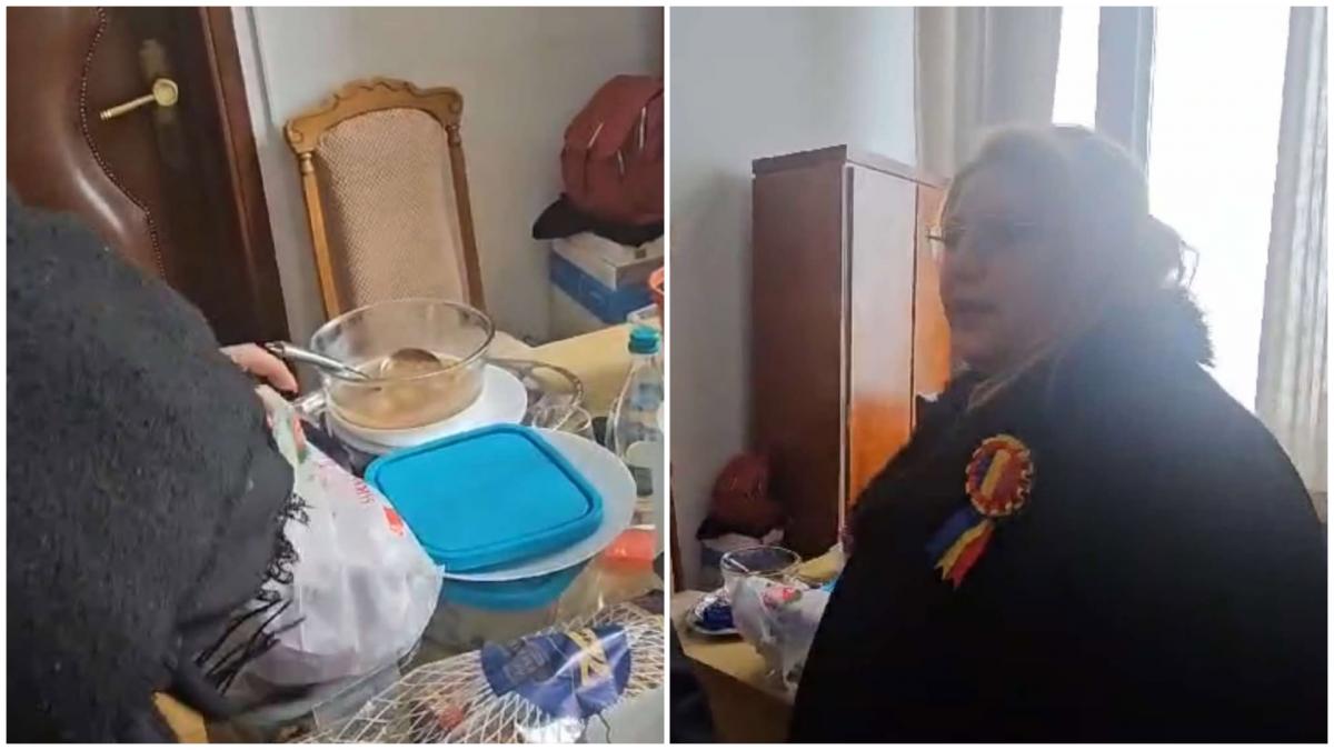 Diana Sosoaca a intrat peste judecatorii CCR cautand si in caserole