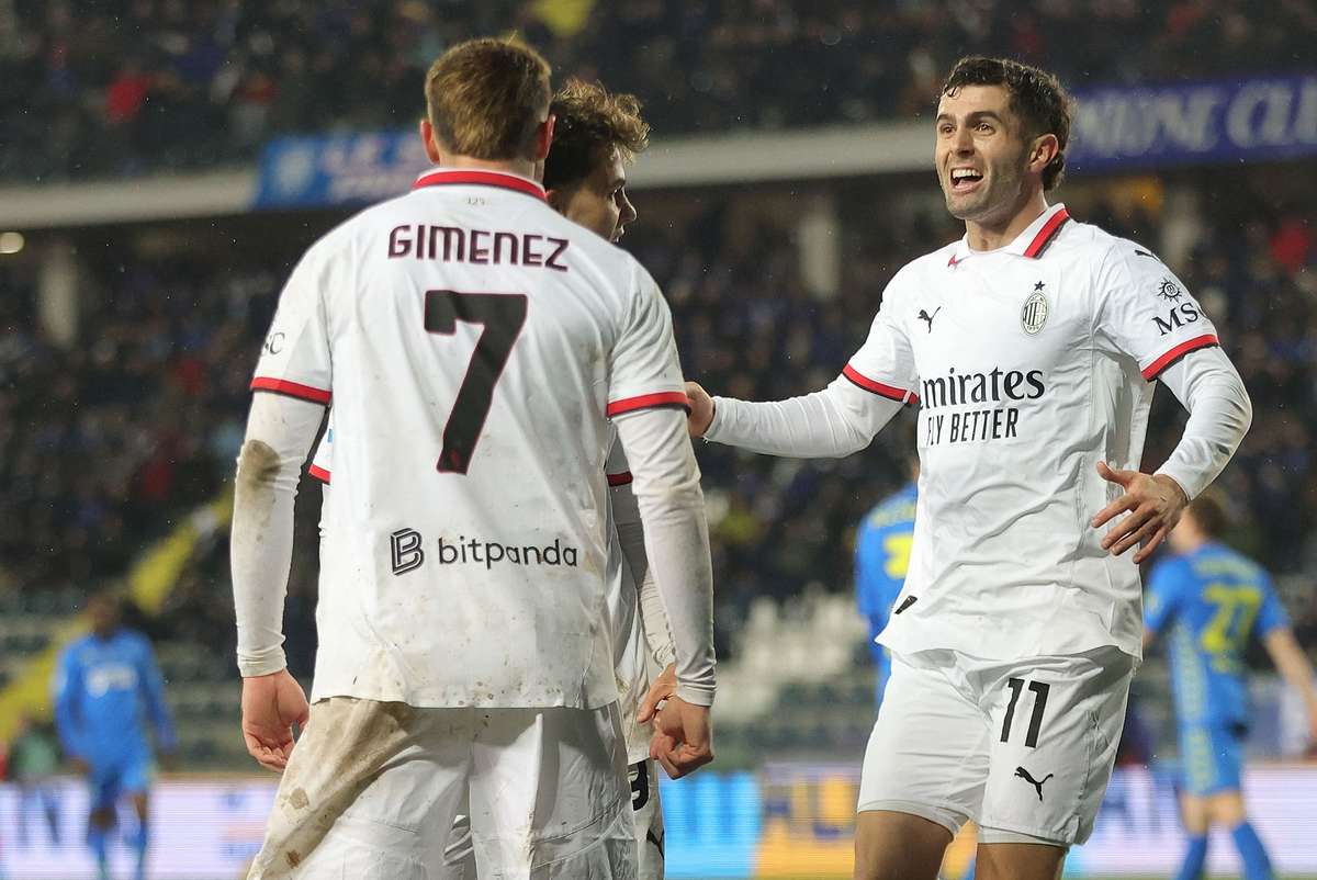 Gimenez inscrie la debut AC Milan invinge Empoli in Serie A