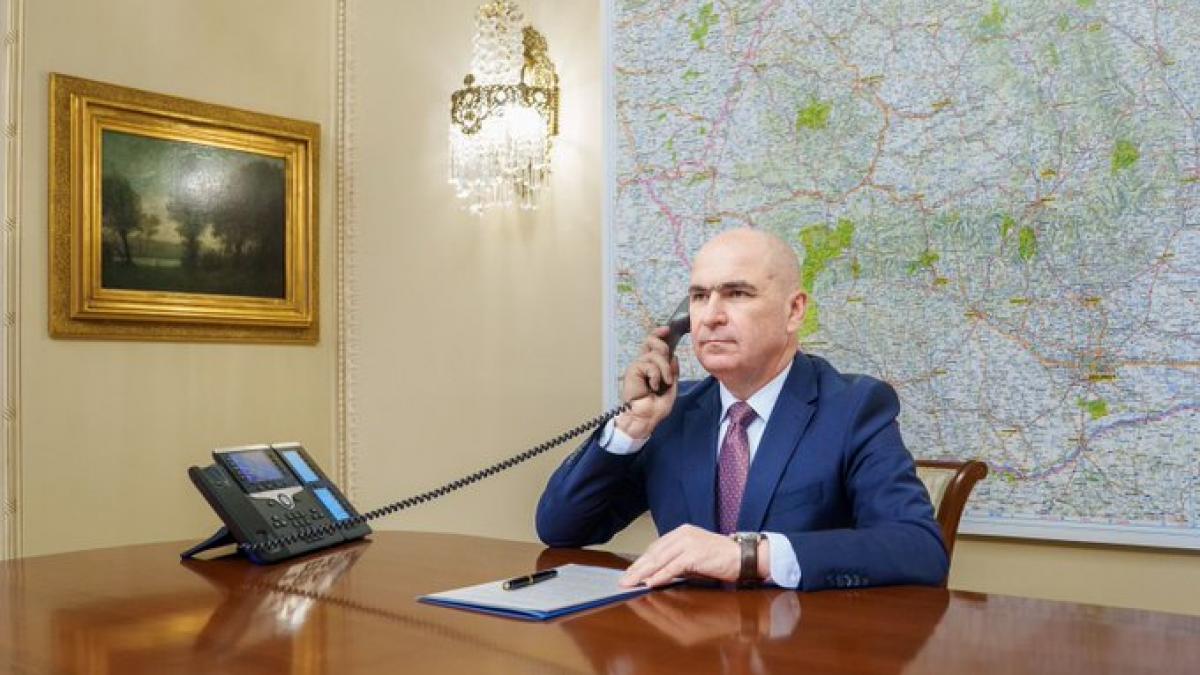 Ilie Bolojan a vorbit telefonic cu presedintele Consiliului European Am subliniat sprijinul pentru Ucraina