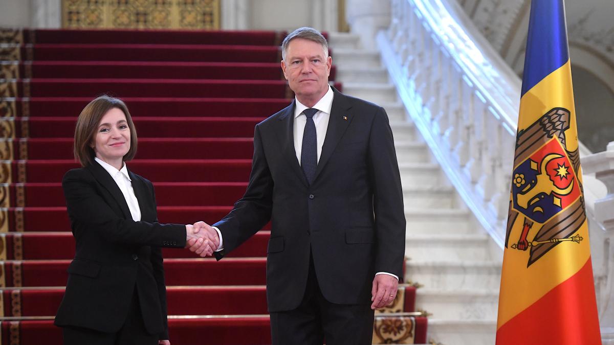 Maia Sandu ii multumeste lui Klaus Iohannis Republica Moldova are un prieten de nadejde la Bucuresti