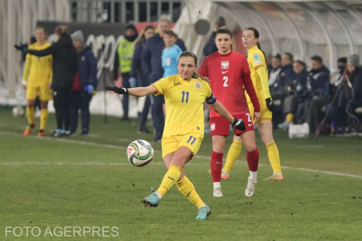 Romania infranta de Polonia acasa in Liga Natiunilor la fotbal feminin