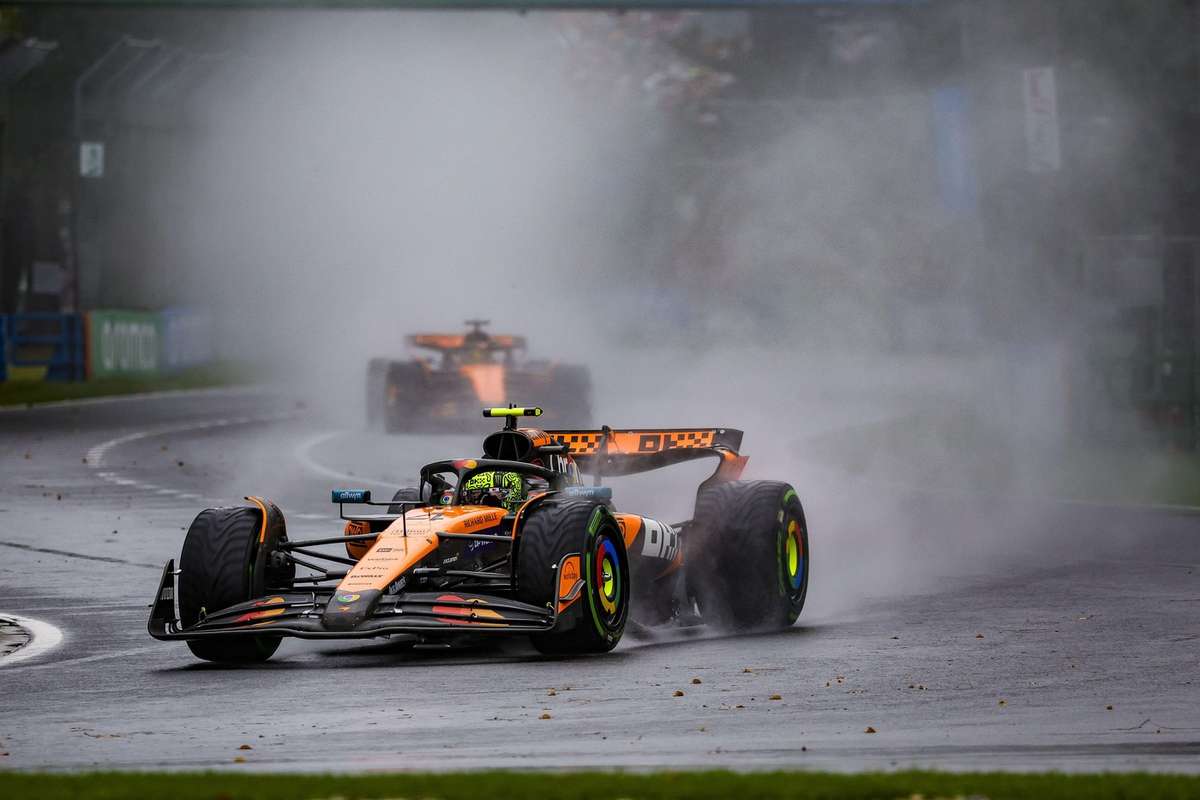Debut de sezon ploios in Formula 1 Norris castiga in Australia