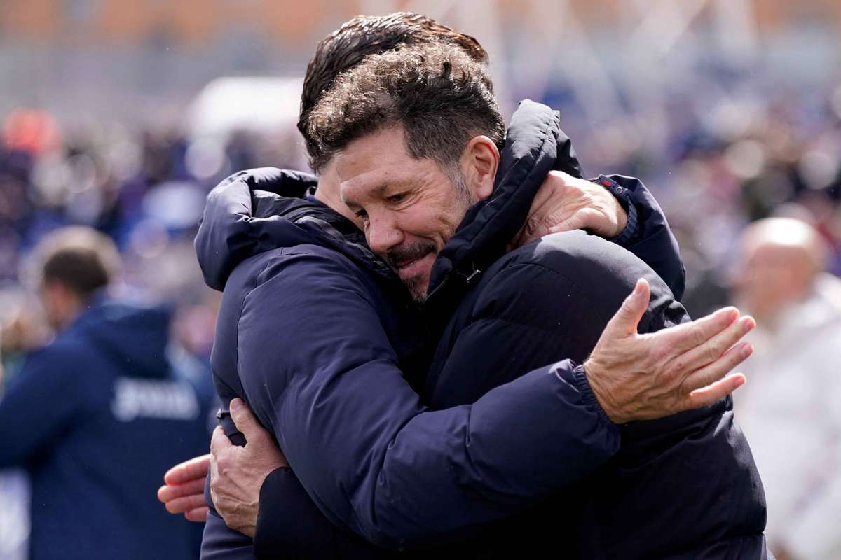 Diego Simeone frustrat dupa esecul final al lui Atletico