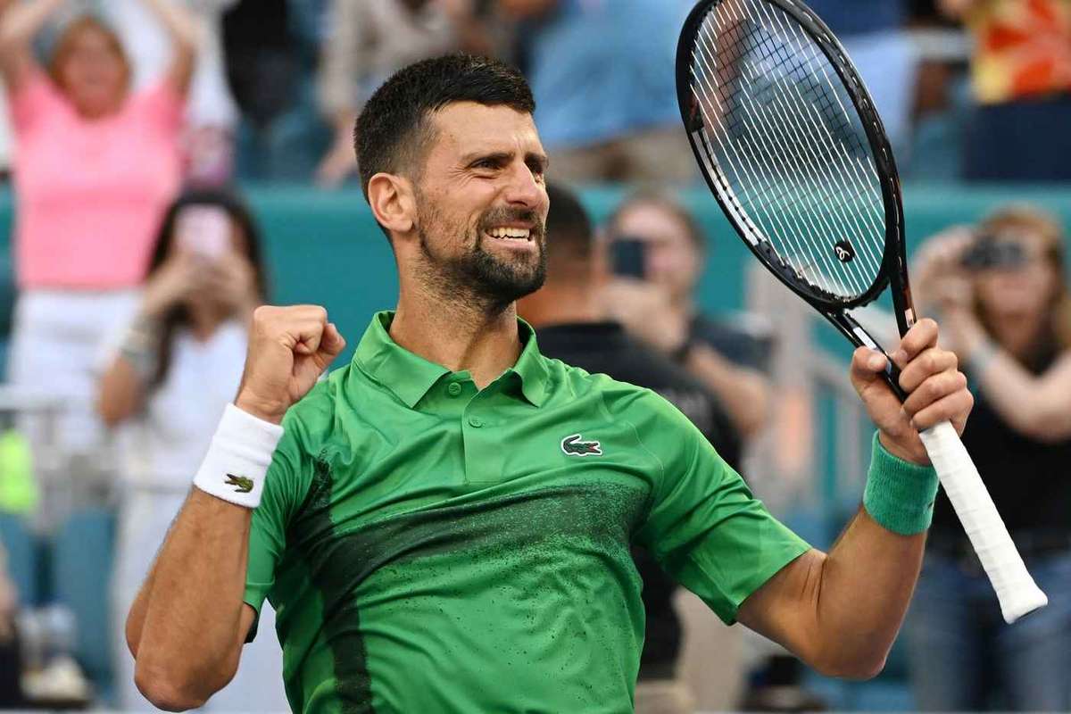 Djokovic il invinge pe Dimitrov si joaca finala de la Miami pentru al 100 lea trofeu