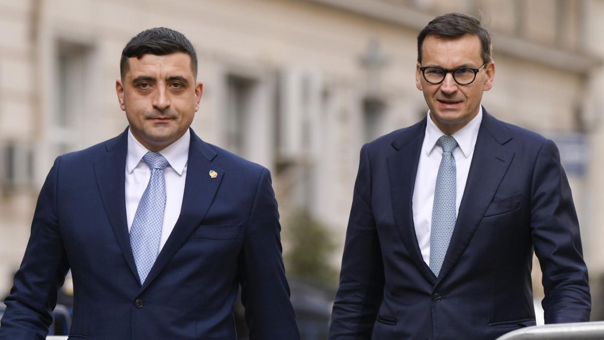 Donald Tusk critica sprijinul lui Mateusz Morawiecki pentru George Simion Liderul AUR este pro rus si anti european