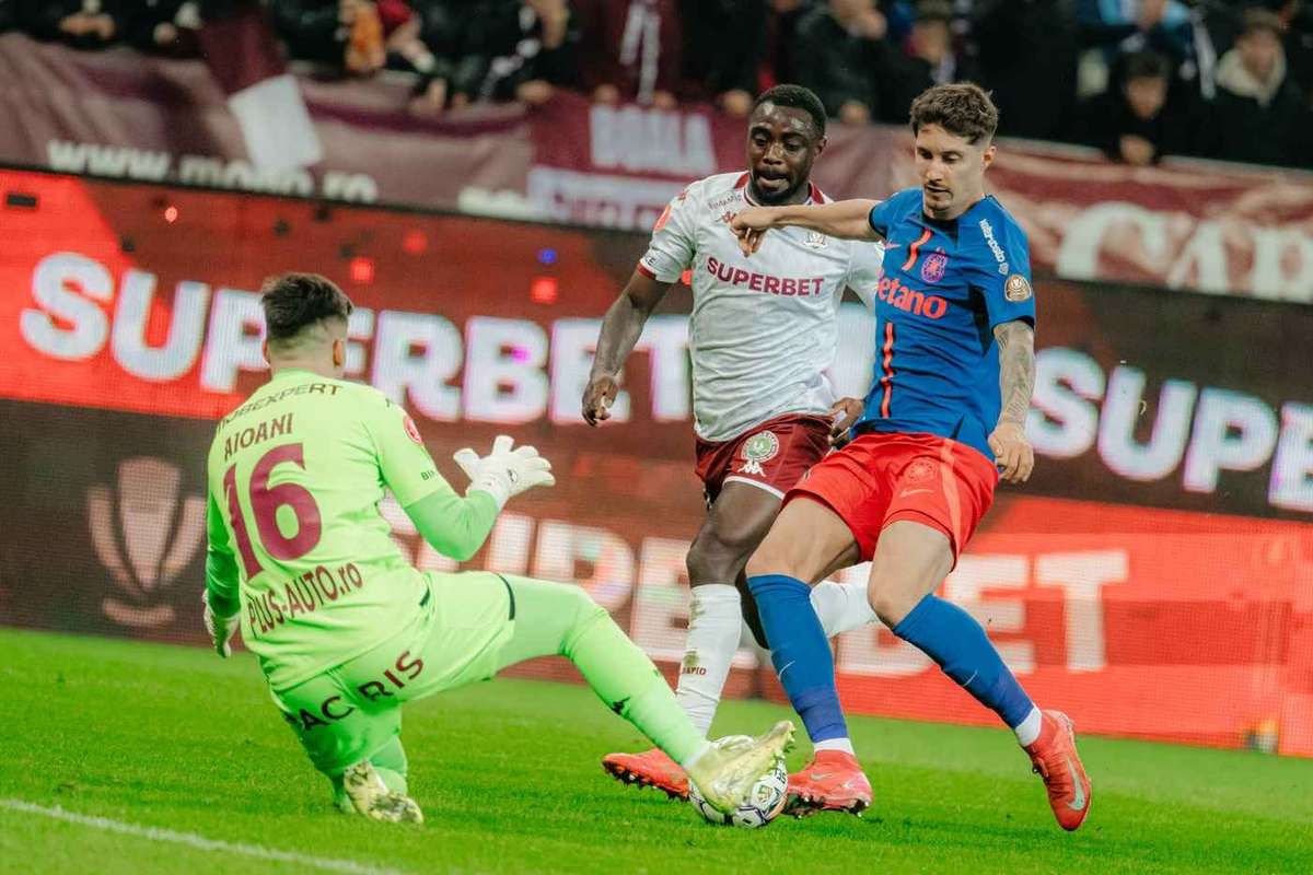 FCSB Rapid formula ofensiva la ros albastri Echipele de start 2100