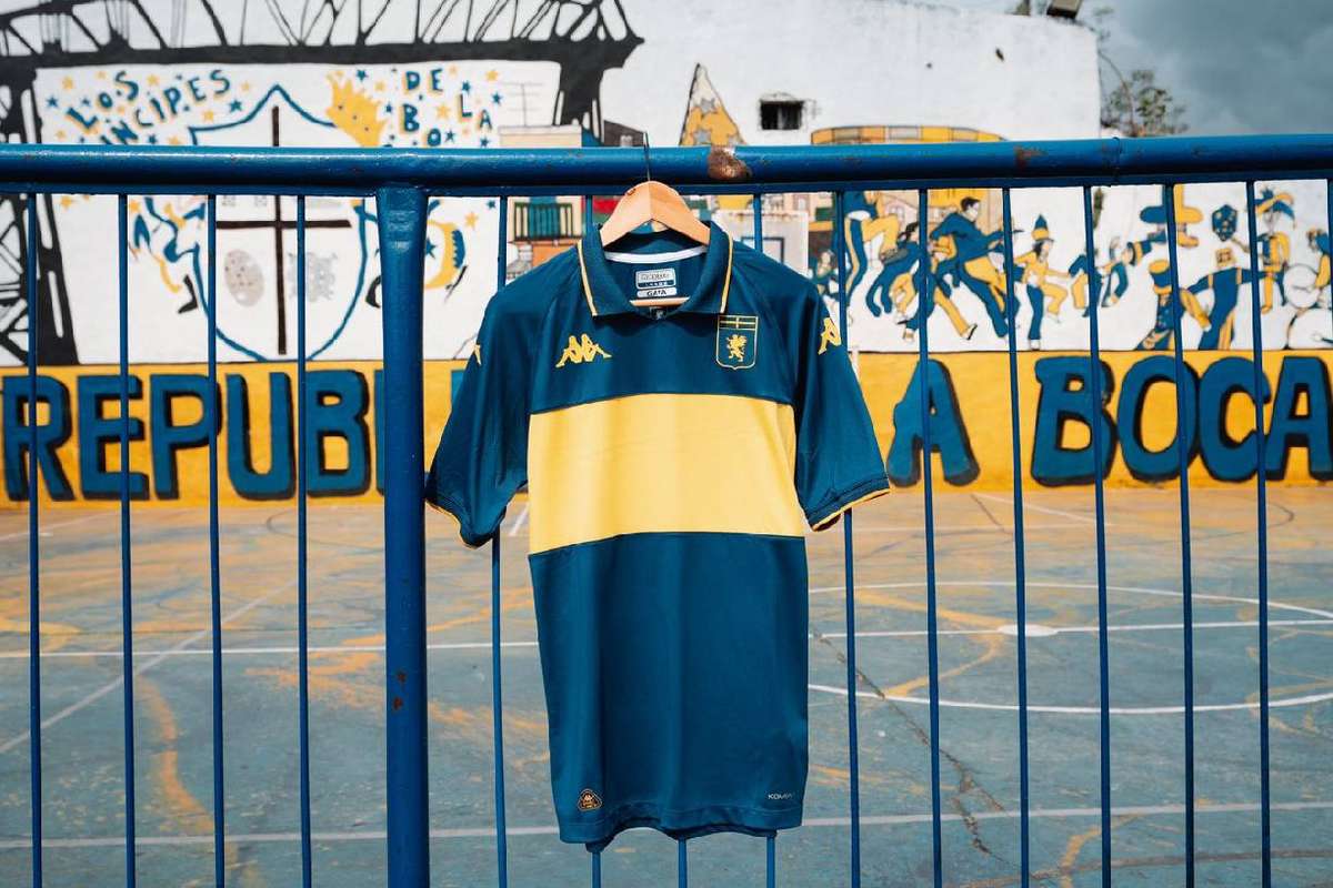 Genoa omagiaza Boca Juniors prin al patrulea echipament