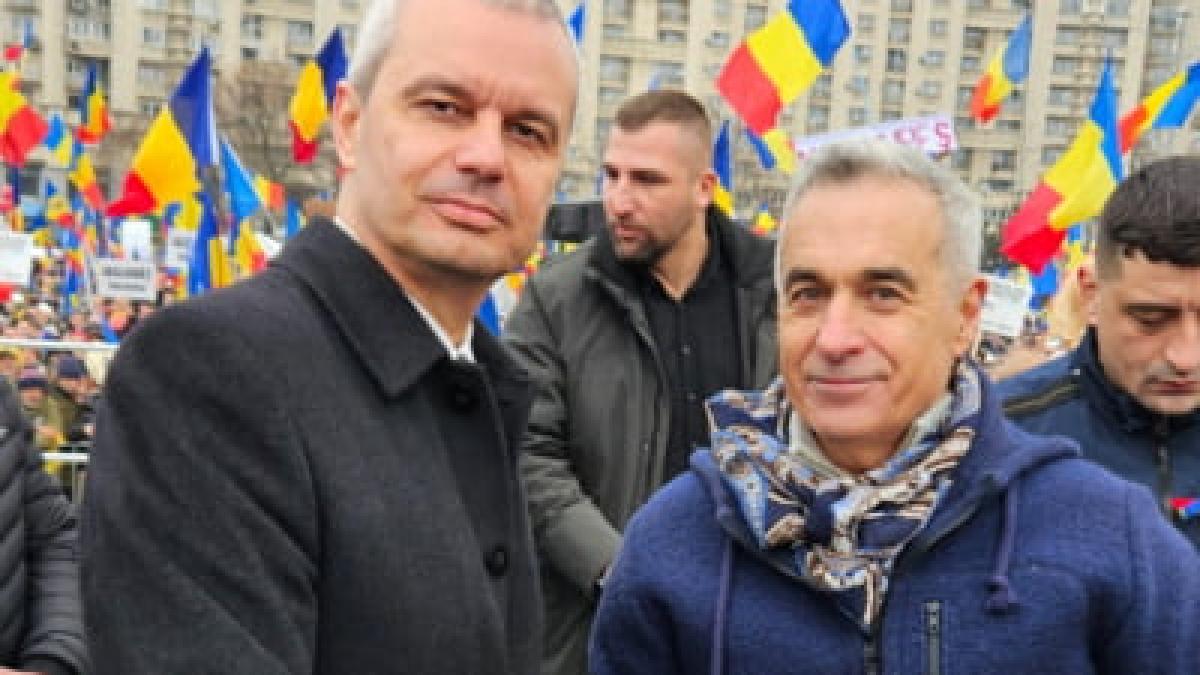 Liderul extremistilor bulgari a vorbit la miting pro Georgescu