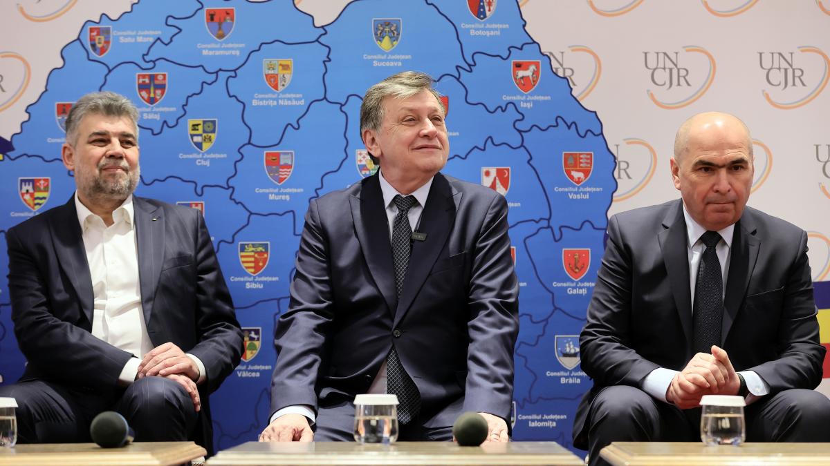 Marcel Ciolacu alaturi de Bolojan Am rezistat asaltului si diversiunei de a l inlocui pe Antonescu cu Bolojan candidat