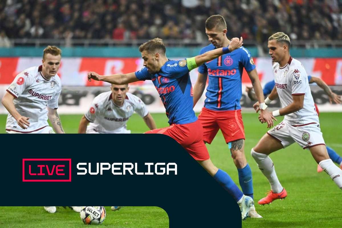 Superliga LIVE Rapid FCSB Derby ul a inceput Sumudica preseaza