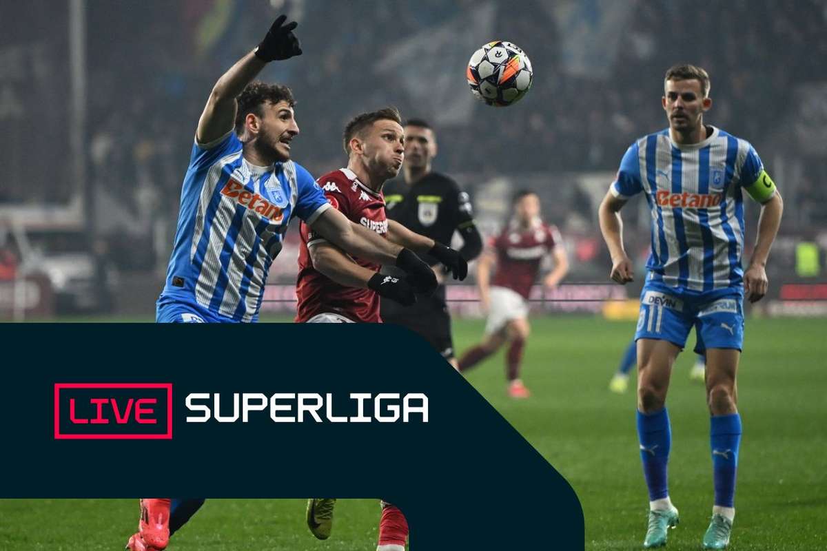 Superliga LIVE Universitatea Craiova marcheaza prima in Giulesti