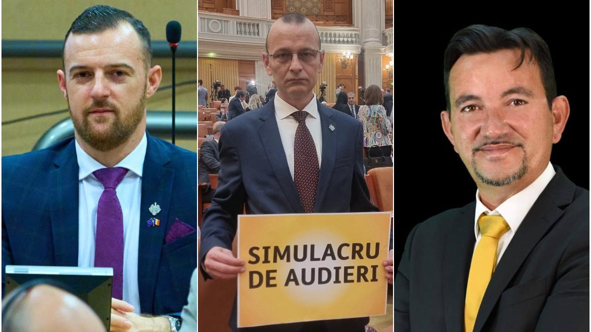 Surse Trei parlamentari AUR au organizat protestul violent de la BEC