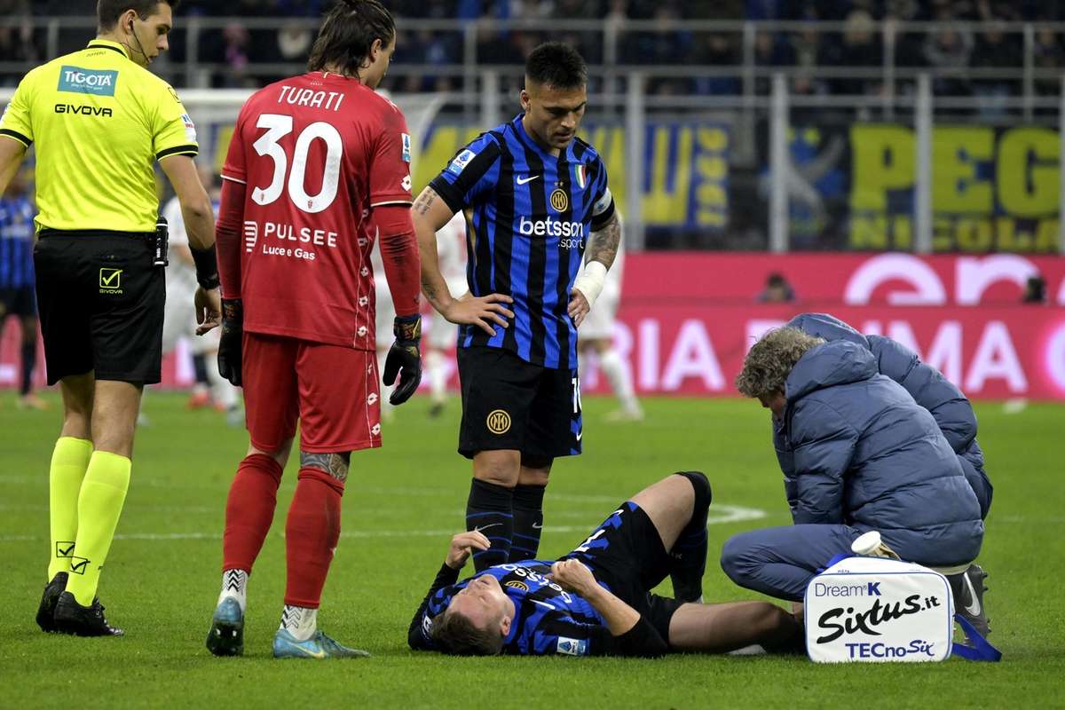 Zielinski s a accidentat dupa trei minute Mijlocasul lui Inter revine pe final