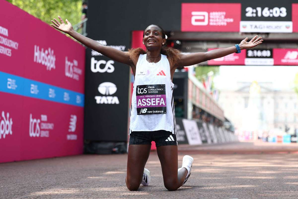 Assefa din Etiopia stabileste record mondial la Maratonul Londra