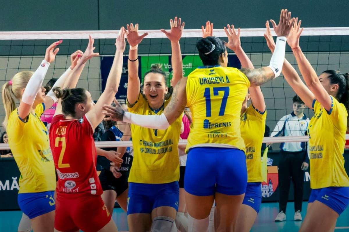 CSM Volei Alba Blaj a egalat in finala Diviziei A1