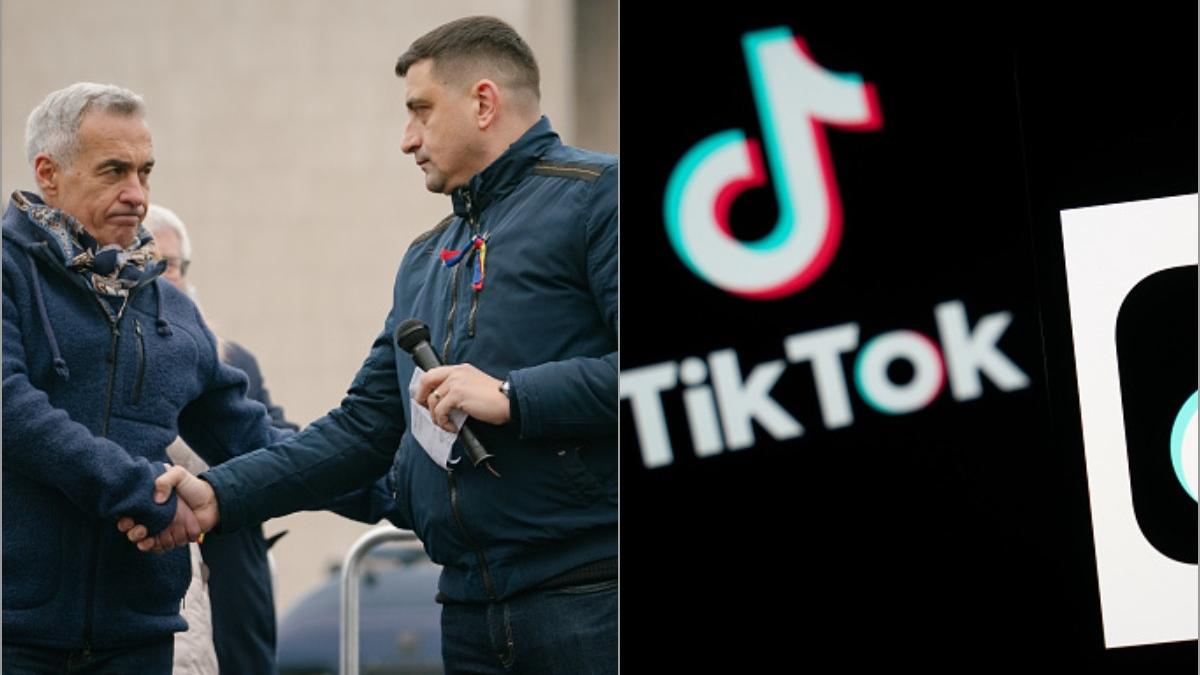 Coalitia opreste legea ce permite ANCOM eliminarea continutului fals TikTok Peste 27000 conturi false pentru AUR si Georgescu