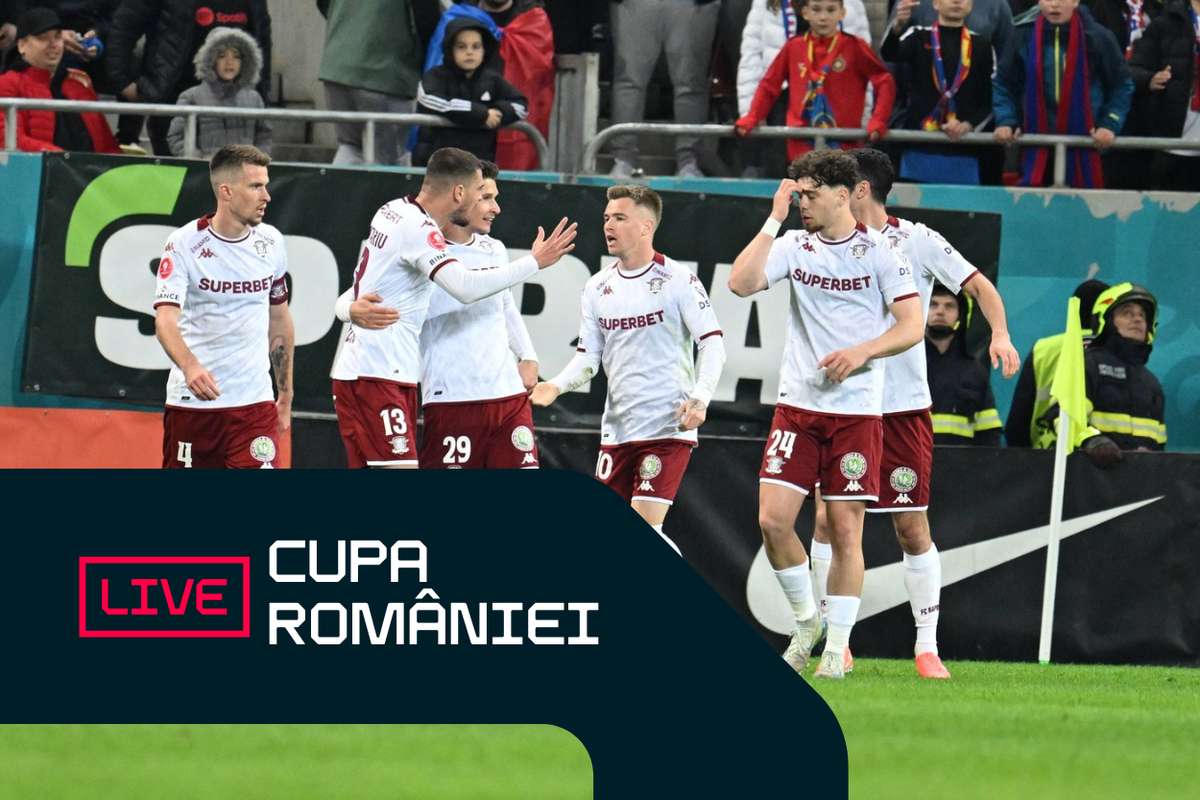 Cupa Romaniei Rapid marcheaza de 2 ori in 3 minute