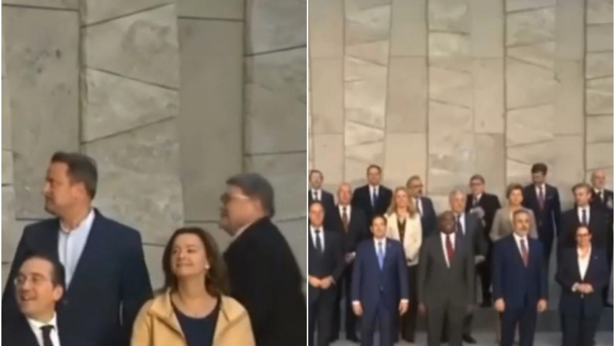 Emil Hurezeanu aproape sa rateze poza de grup