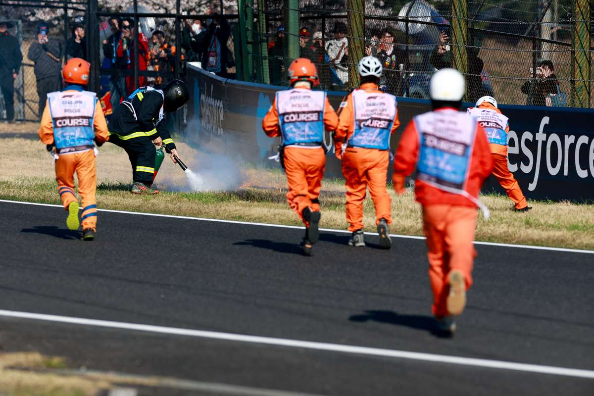 FIA investigheaza incendiile din timpul antrenamentelor MP Japonia