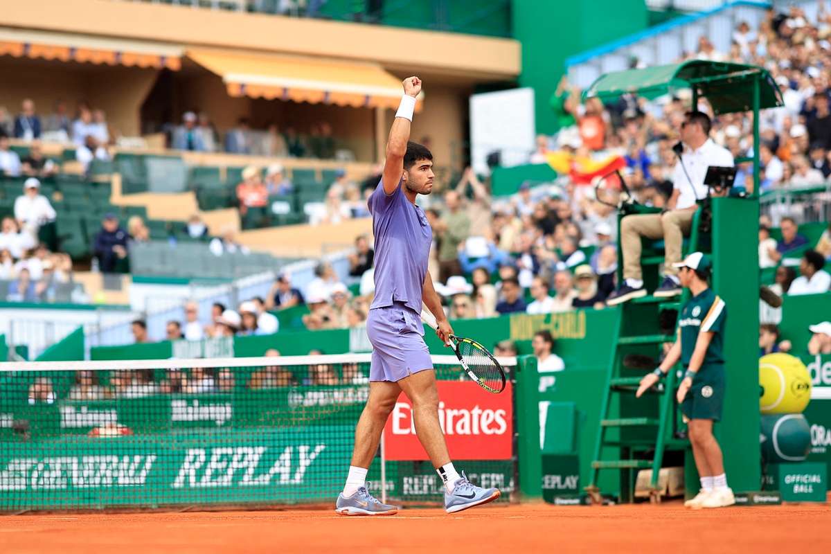Finala de simplu a turneului de la Monte Carlo mutata cu trei ore duminica