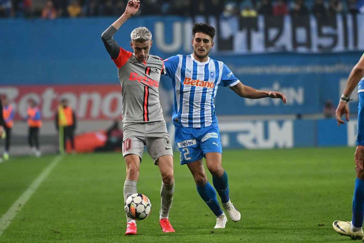 Univ Craiova FCSB Dupa 5 luni Octavian Popescu din nou titular Echipele de start