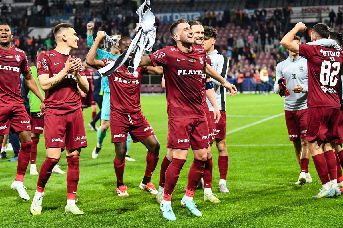 CFR Cluj castiga Cupa Romaniei pentru a cincea oara