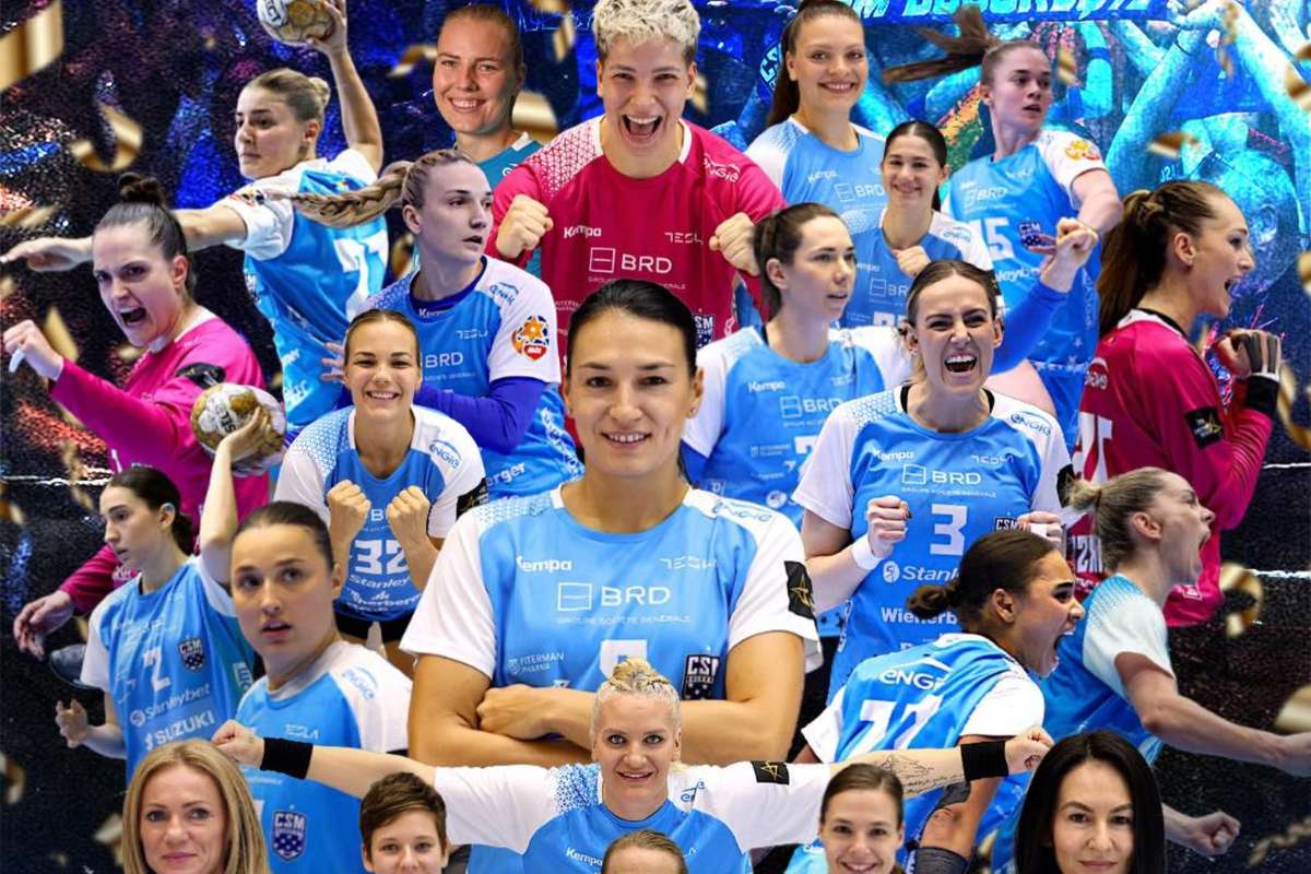 CSM Bucuresti a castigat al optulea titlu national la handbal