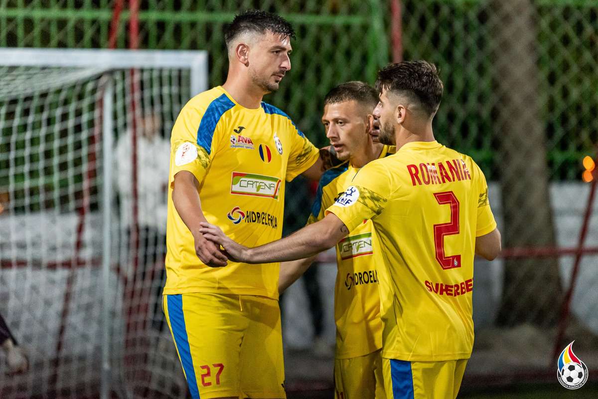 Debut victoriu pentru Romania la CM de Minifotbal