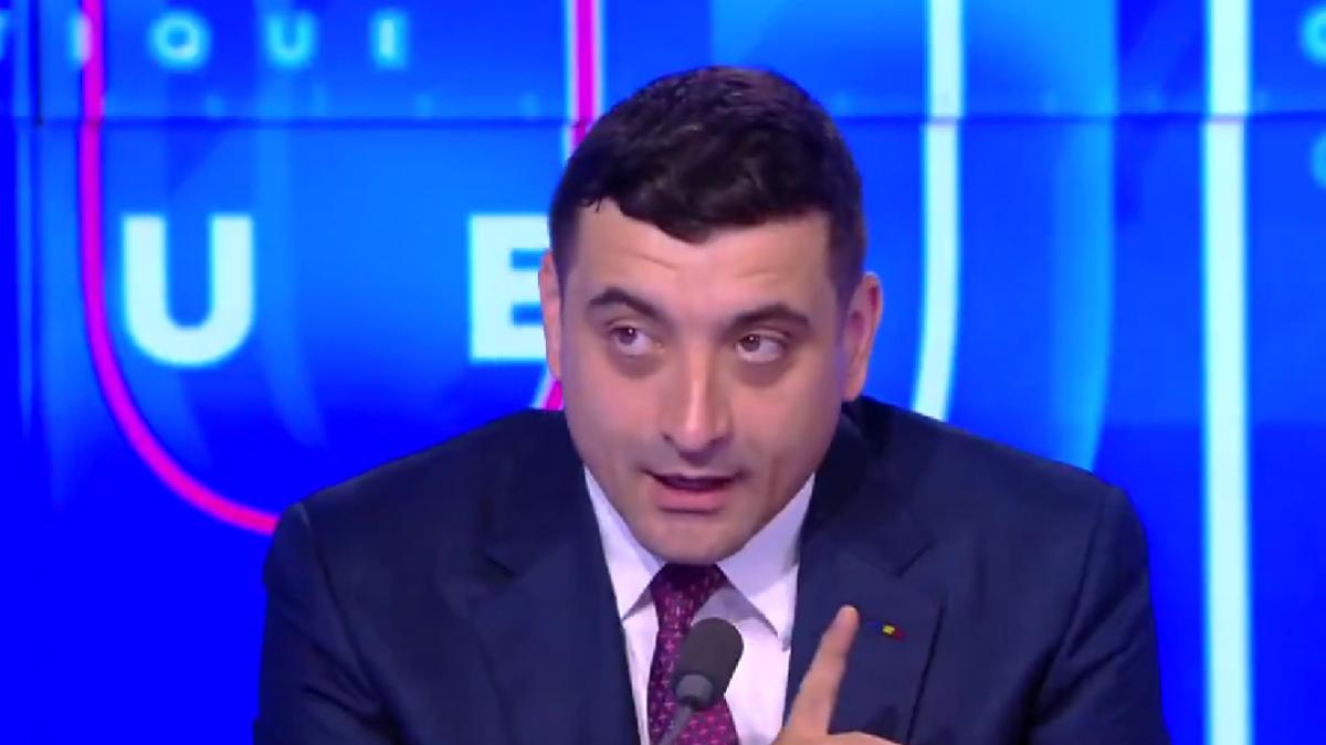 George Simion oprit in direct comparat cu Putin