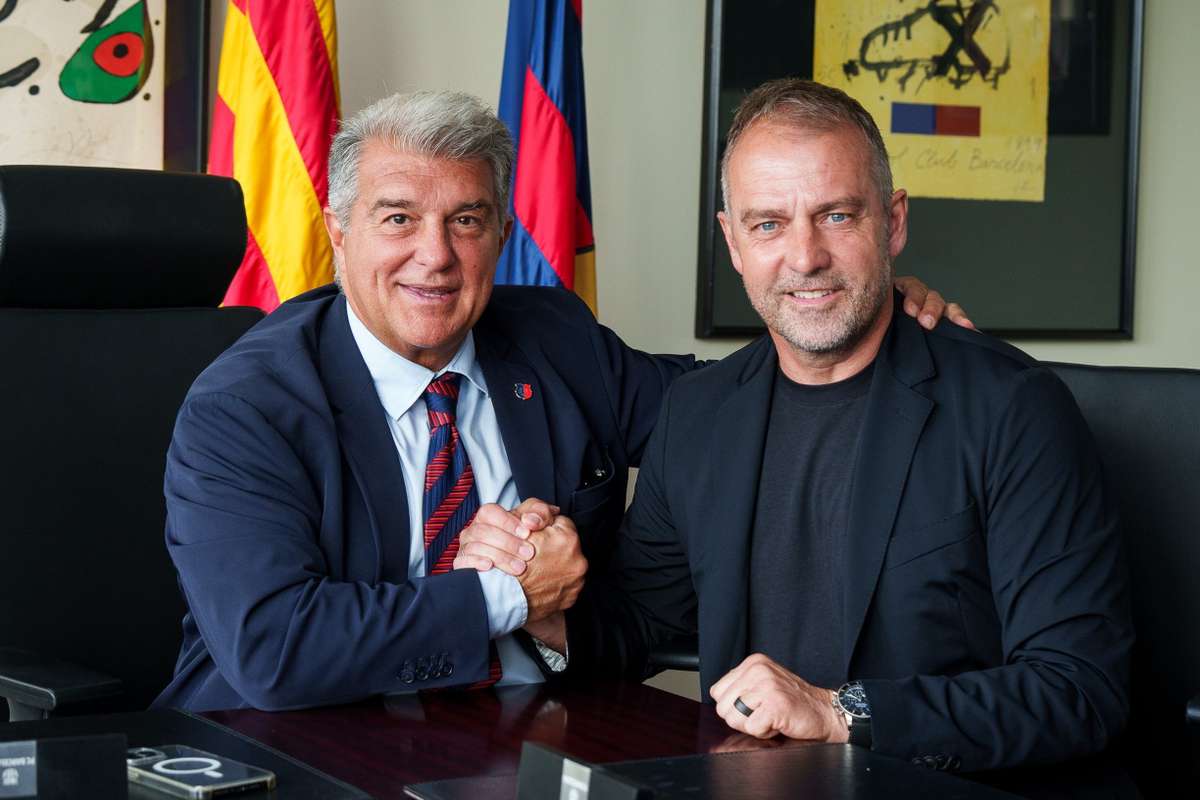 Hansi Flick are planuri mari cu Barca Vrem titluri