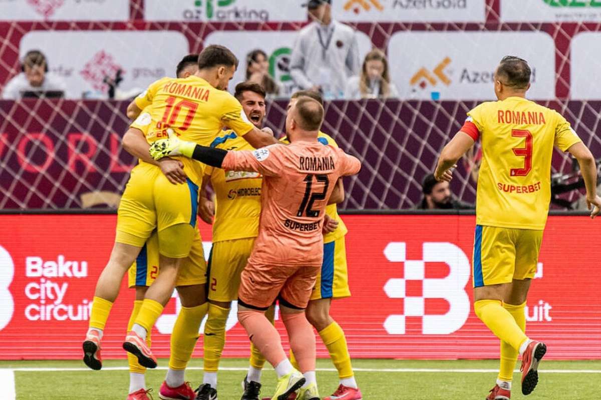 Romania a ajuns in optimile Mondialului de minifotbal