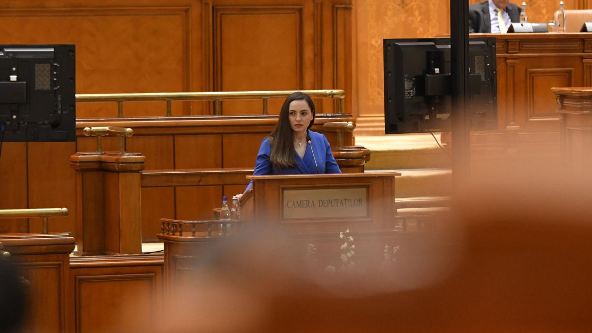 Hohote de ras in Parlament Anamaria Gavrila a confundat fata cu spatele