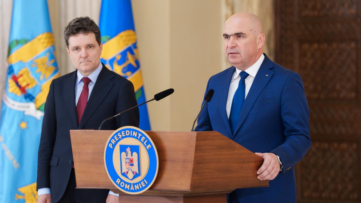 Prima fotografie a Guvernului Bolojan ministri si lupte in PSD