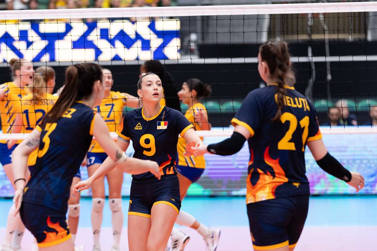 Romania a obtinut locul trei in Golden League volei feminin