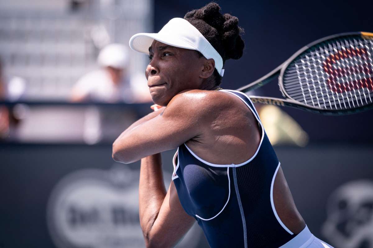 Venus Williams la 45 de ani joaca un meci demonstrativ