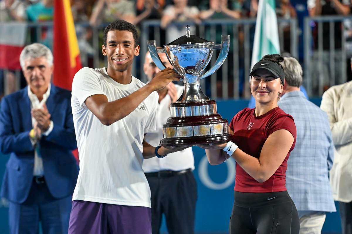 Bianca Andreescu si Felix Auger Aliassime castiga prima Cupa Hopman pentru Canada