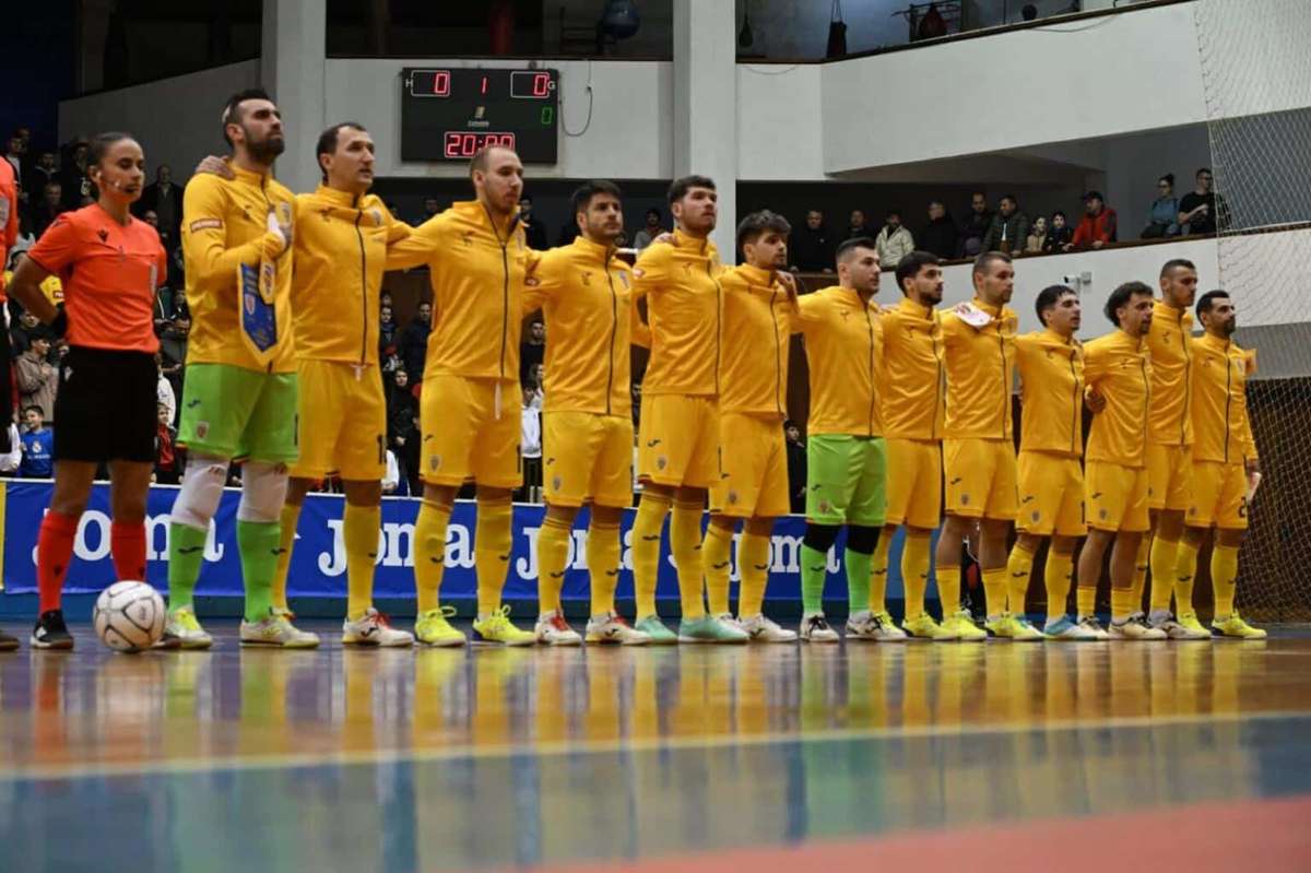 Duel de foc pentru natinala Romaniei in barajul de futsal 2026