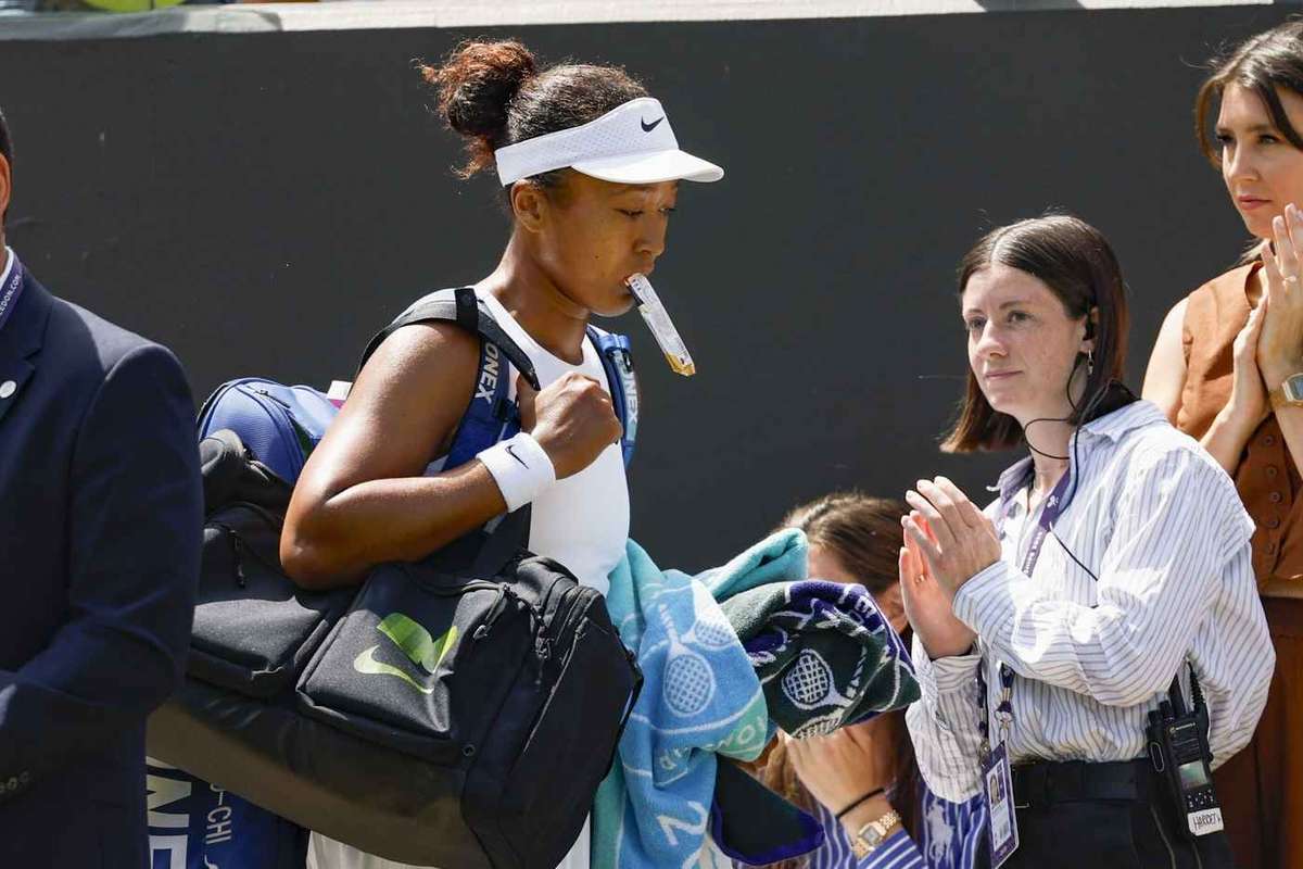 Naomi Osaka paraseste Wimbledon desi a inceput puternic