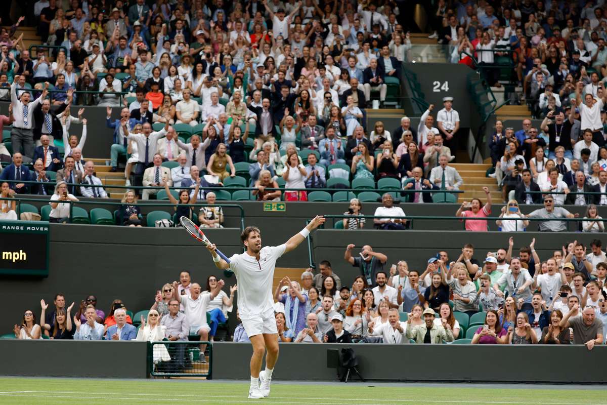 Norris castiga thrillerul cu Jarry si ajunge in sferturi la Wimbledon