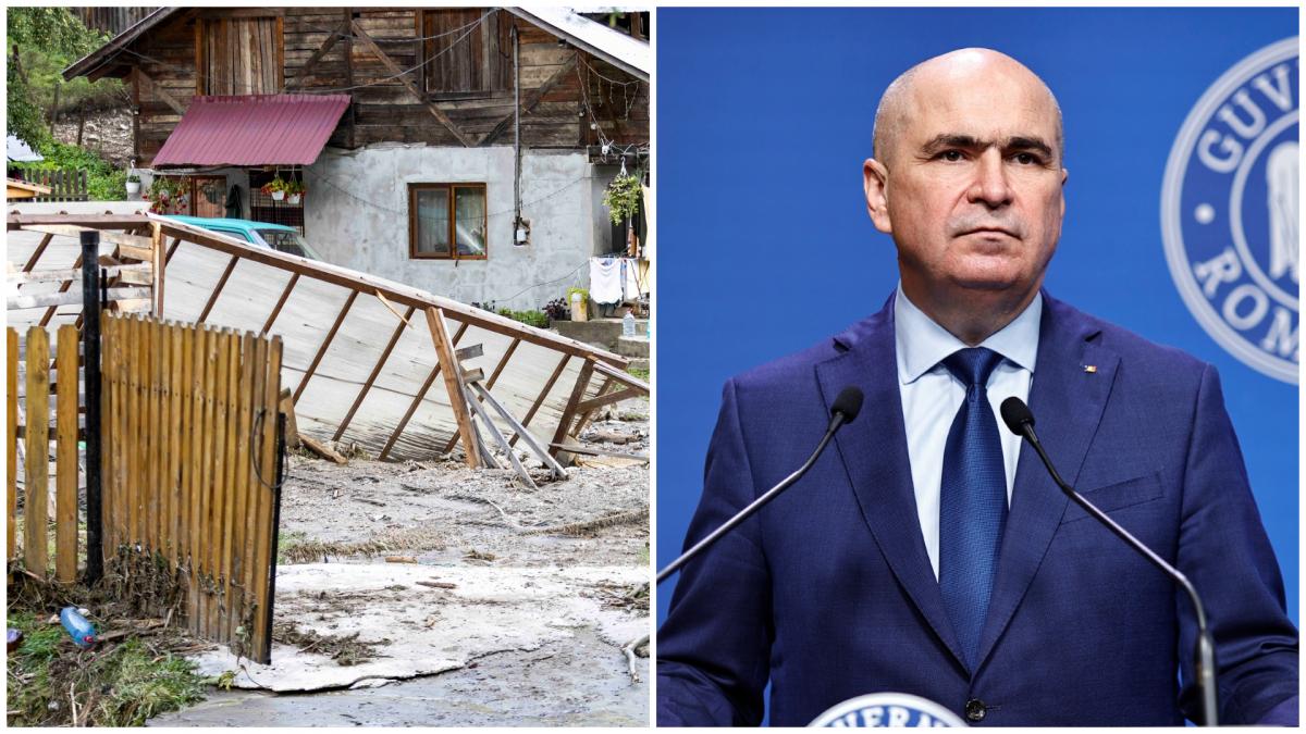 Premierul Bolojan anunta ajutoare pentru inundatii Suceava Neamt