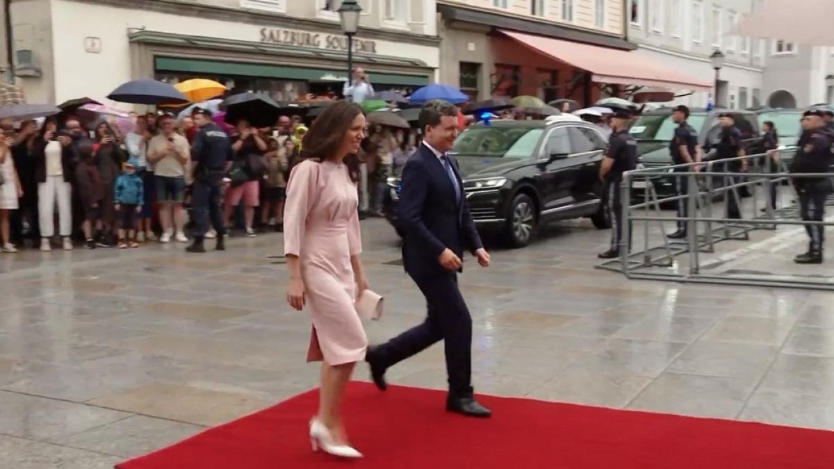 Presedintele Nicusor Dan prima vizita externa cu Mirabela Gradinaru