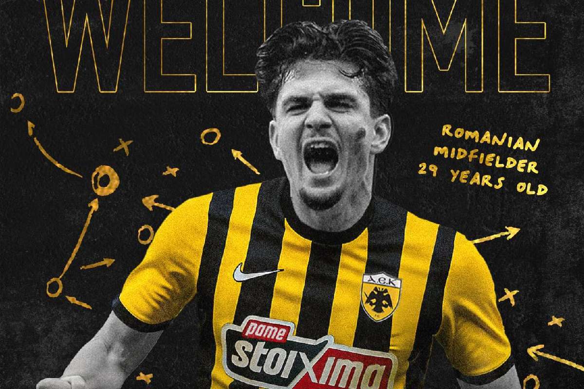 Razvan Marin prezentat oficial la AEK Atena Nu e doar un club E istorie pasiune
