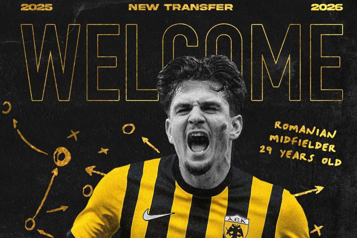 Razvan Marin prezentat oficial la AEK Atena