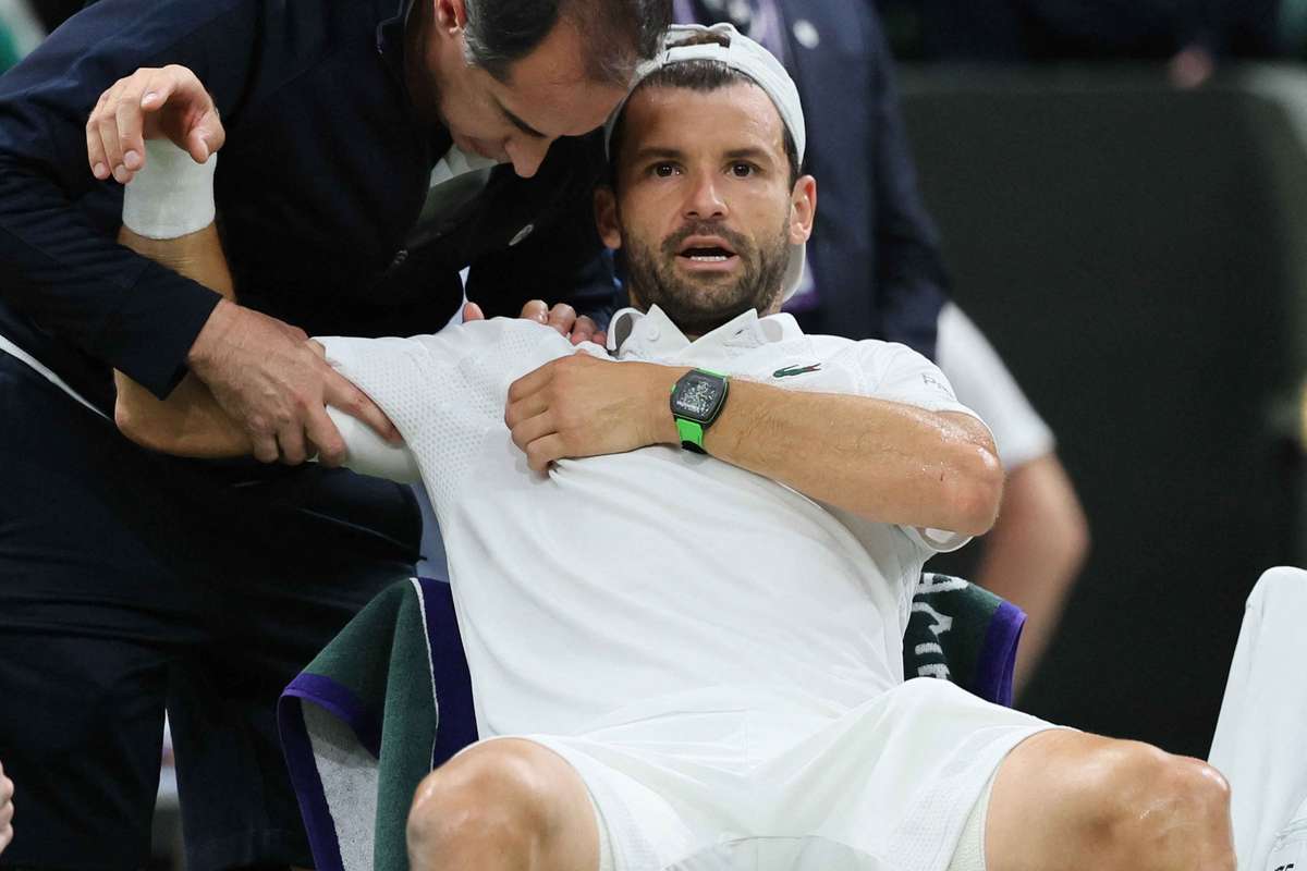 Seria remarcabila a lui Grigor Dimitrov se incheie