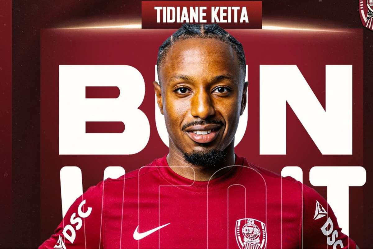 CFR Cluj a prezentat oficial pe Tidiane Keita