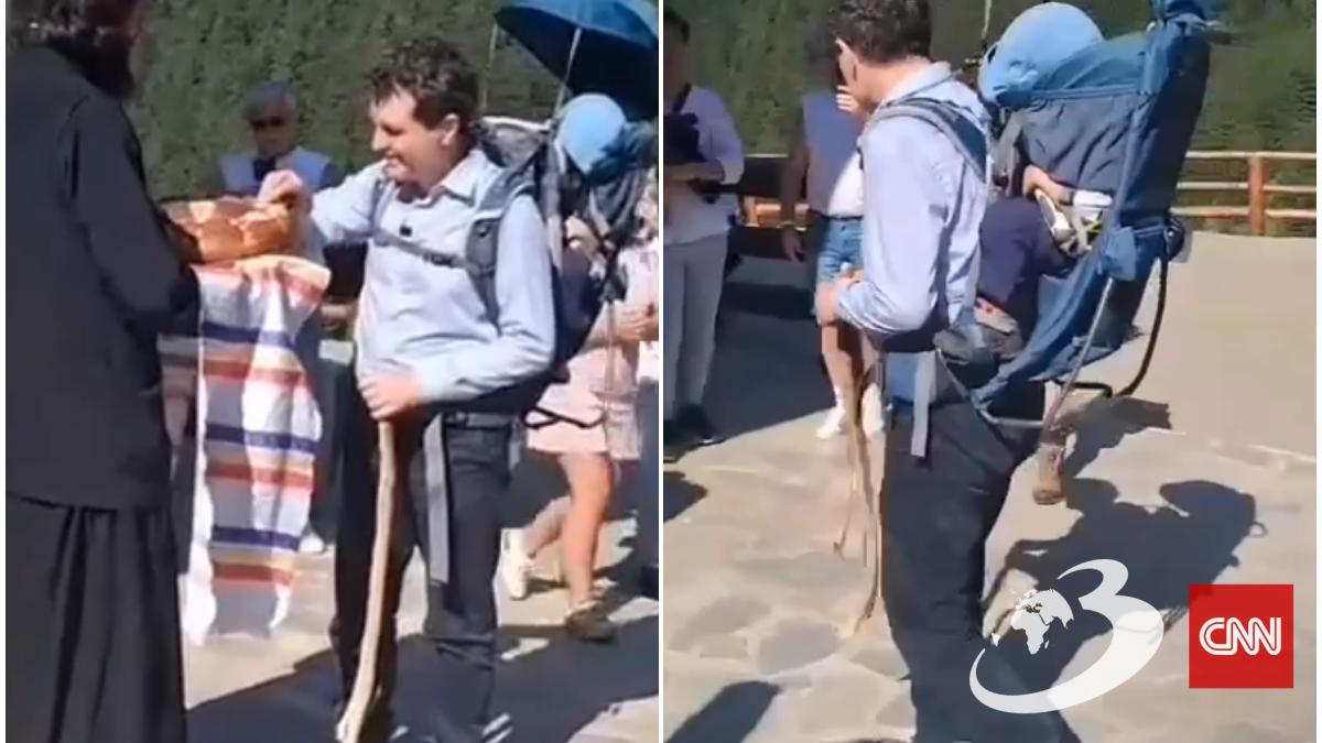 Nicustor Dan pelerinaj la manastirea Arsenie Boca