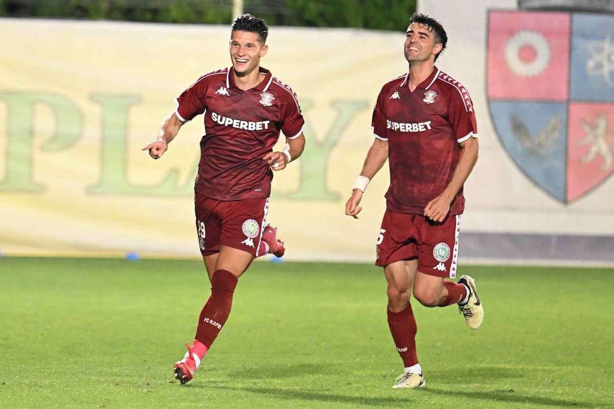 Rapid se imptomoleste la Galati inainte de derby ul cu FCSB